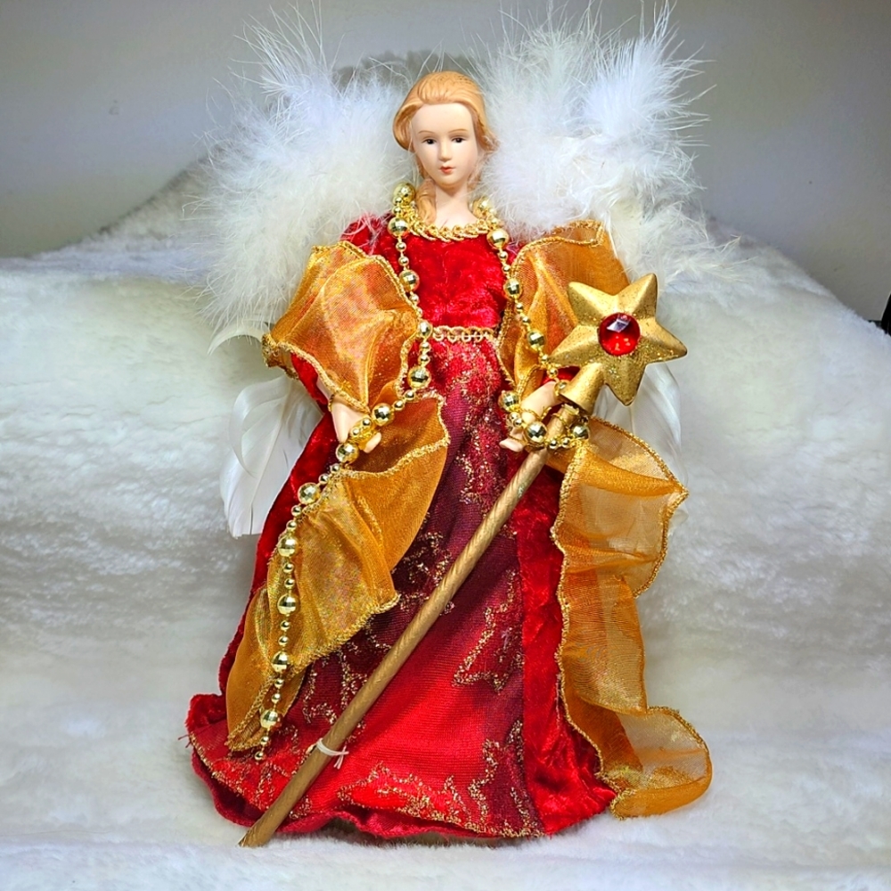 Vintage Dan Dee Porcelain Angel